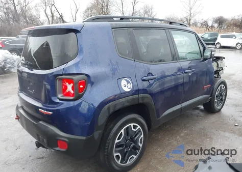 2016 Jeep Renegade Trailhawk from USA, damaged, VIN ZACCJBCT2GPC93223